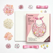 Baby Bib Canvas DIY Craft Kit