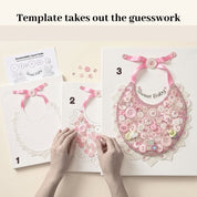 Baby Bib Canvas DIY Craft Kit