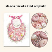 Baby Bib Canvas DIY Craft Kit
