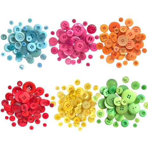 Bright Color Buttton Set – Buttons Galore and More