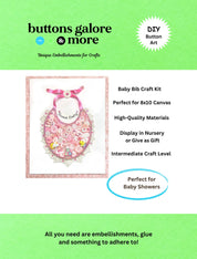 Baby Bib Canvas DIY Craft Kit