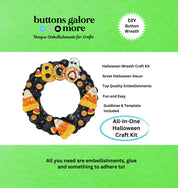 Halloween BOO Wreath DIY Craft Kit
