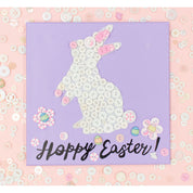 Hoppy Easter Bunny Button Art DIY Craft Kit