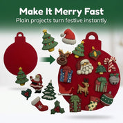 Christmas Novelty Buttons Assortment