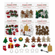 Christmas Buttons Assortment – 50+ Piece Holiday Craft & Sewing Button Bundle, 6 Unique Packs