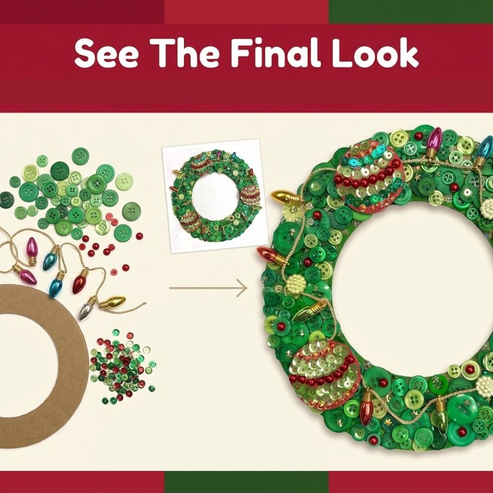 Christmas Wreath DIY Craft Kit