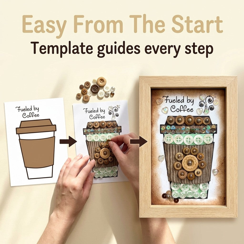 Coffee Frame DIY Craft Kit