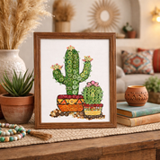 Cactus Canvas DIY Craft Kit