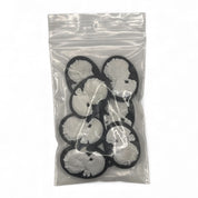 Victorian Cameo Flat Back Embellishments – 1" Resin Cameos (8 per Pack)