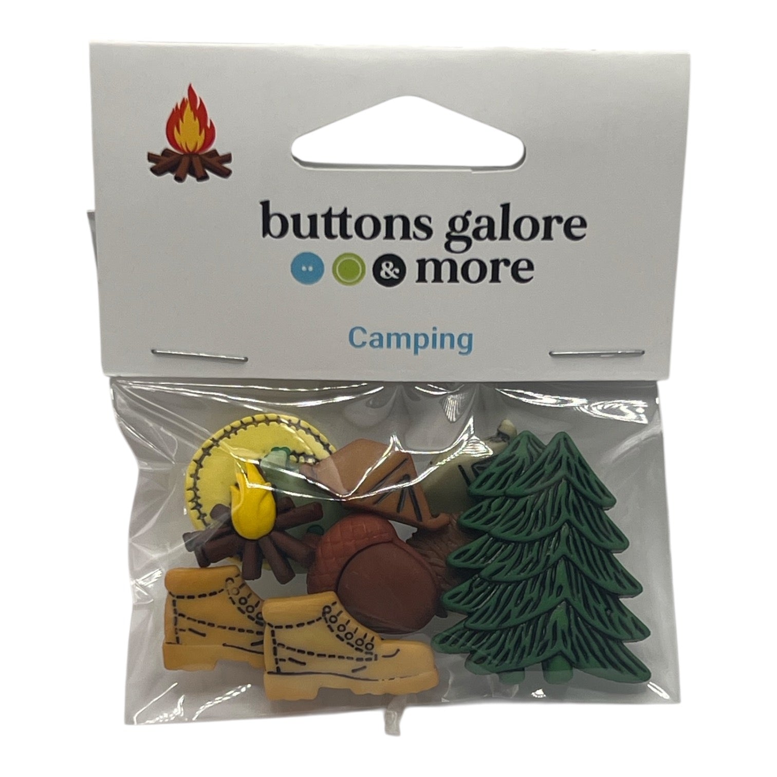 Camping Buttons – Outdoor, Campfire & Nature Craft and Sewing Buttons