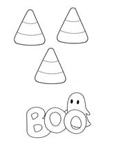Halloween BOO Wreath DIY Craft Kit