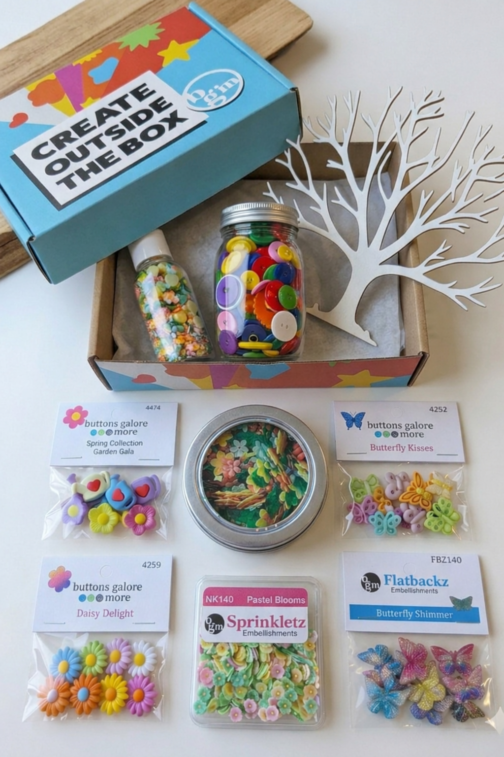 BGM Craft Box - Backyard Blooms