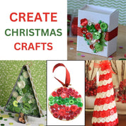 500-700 Pcs Christmas Color Assorted Sizes Round Resin Buttons for Crafts Sewing (Christmas)