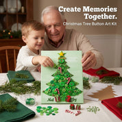 Traditional Christmas Tree Canvas DIY Craft Kit