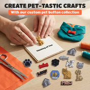Pet Button Super Value Pack - 100 Buttons