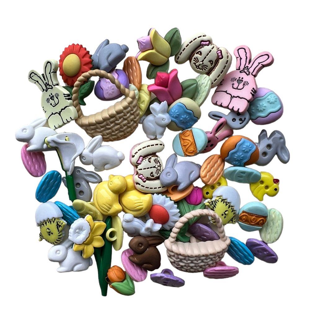 Spring & Easter Button Assortment