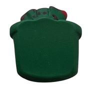 Hand Painted Christmas Gift Flat Back Resin – Holiday Craft Embellishment - 25 pcs