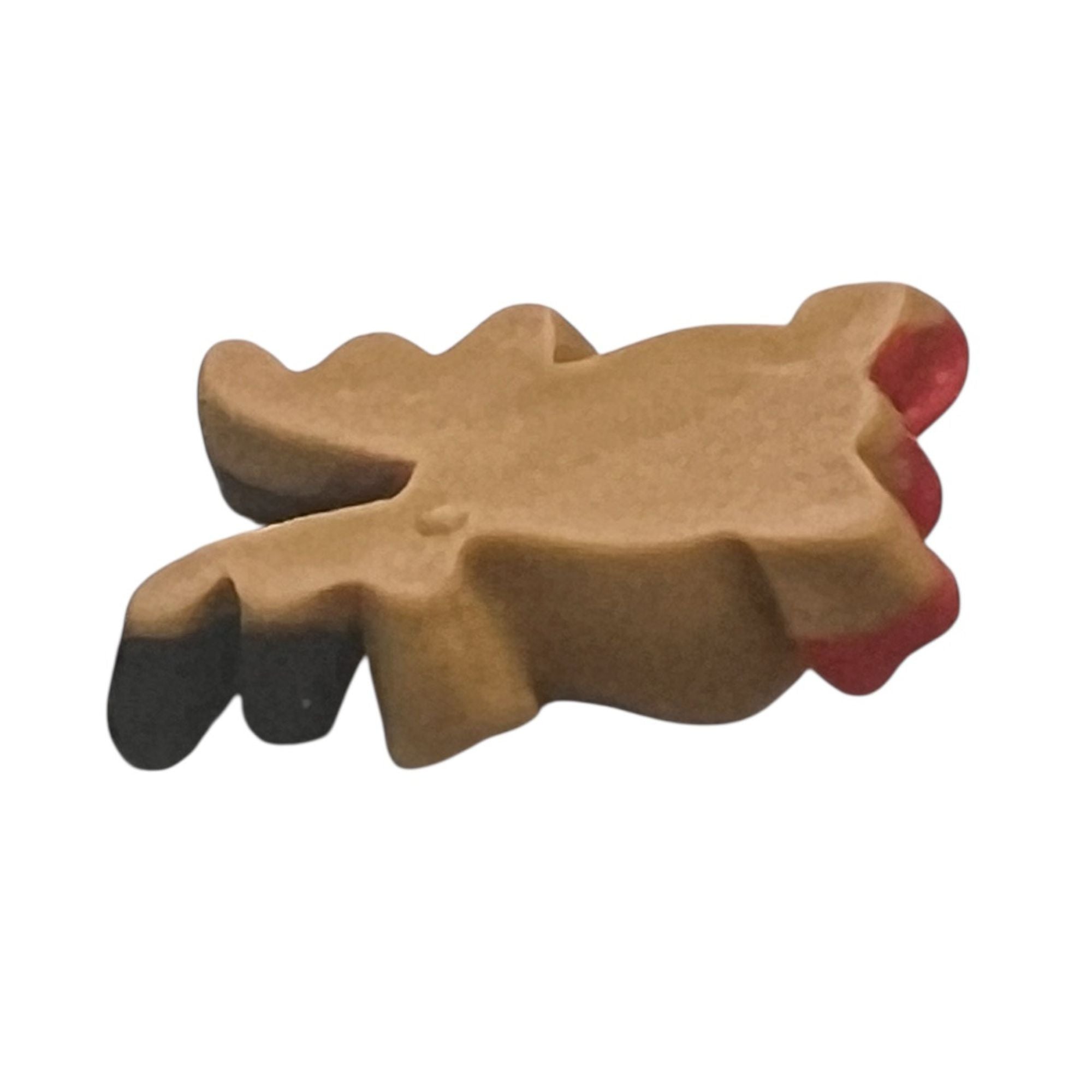 Hand Painted Small Reindeer Flat Back Resin – Christmas Craft Embellishment - 25 pcs