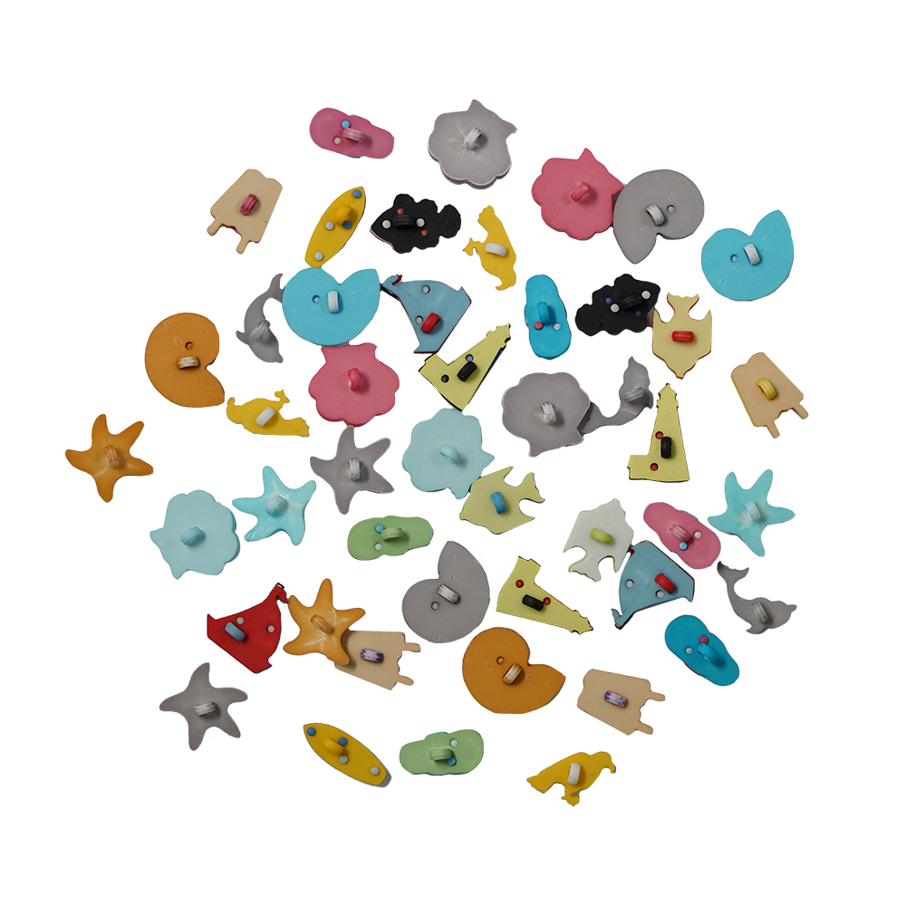 Summer Button Assortment