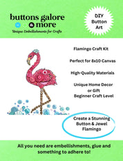 Flamingo Canvas DIY Craft Kit