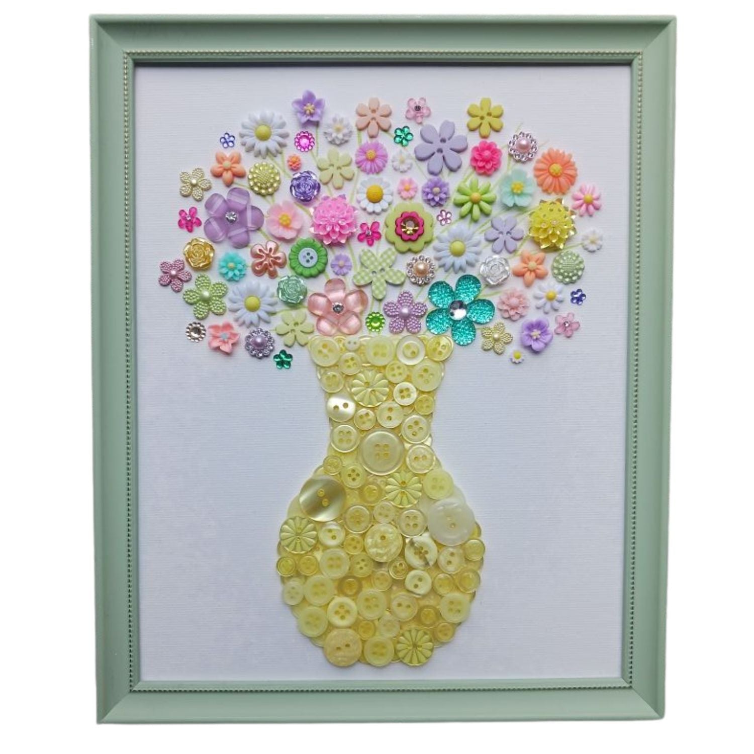 Flower Button Vase