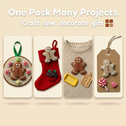 Gingerbread Novelty Button Assortment