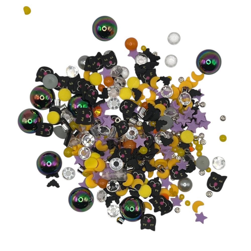 DIY Ghost Button Art Frame Kit – Halloween Home Décor