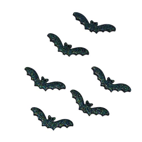 Glittery Bat Buttons