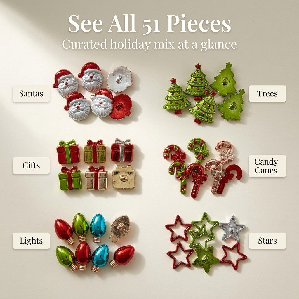 Holiday Magic Button Assortment