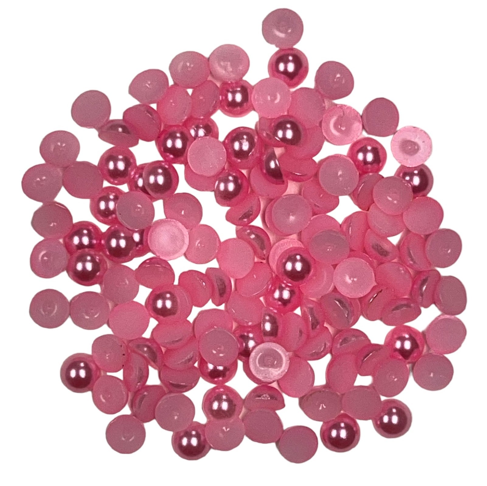 Pink Half Pearls - 0