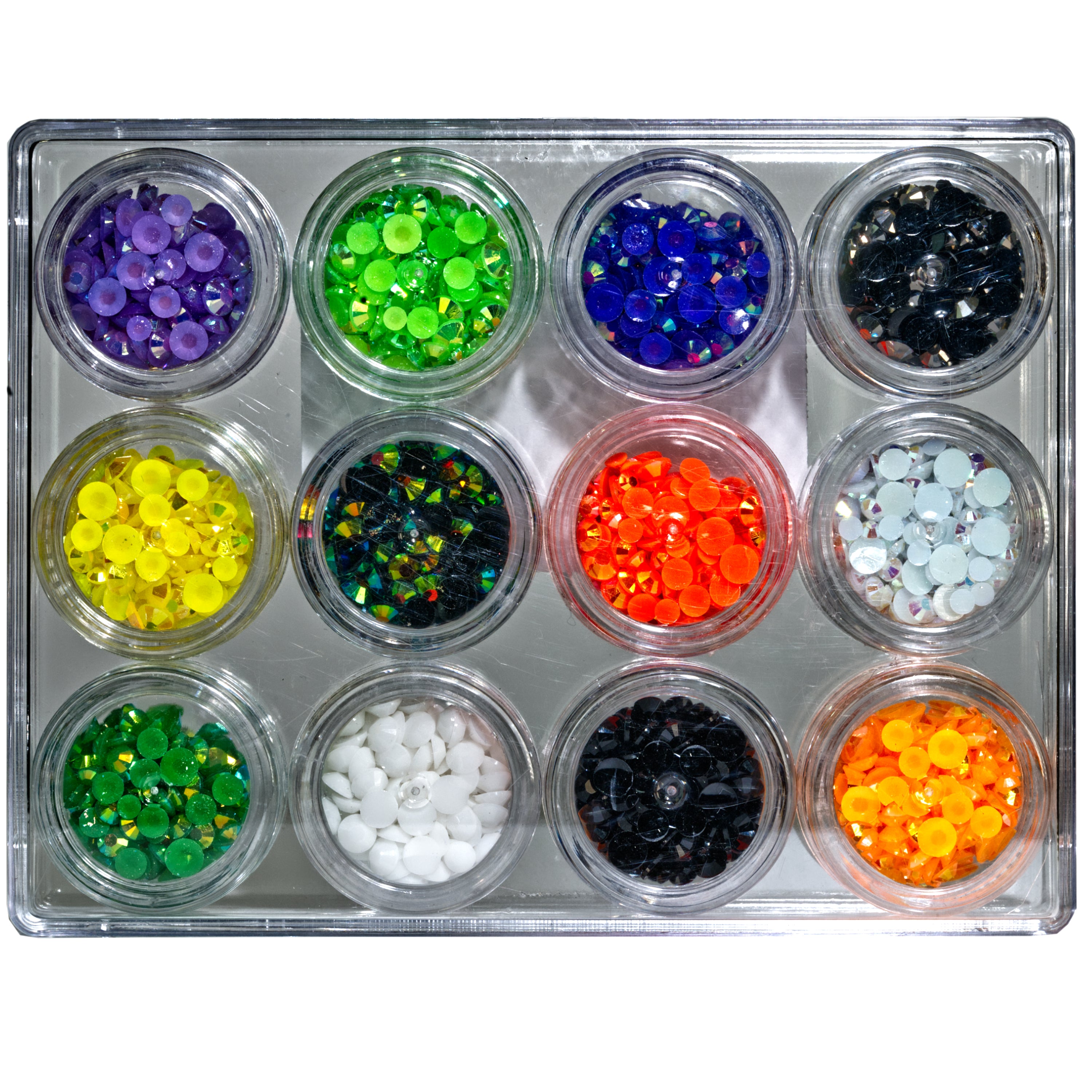 Halloween Jewelz Mix – Halloween Craft Gems & Flatback Rhinestone Embellishments