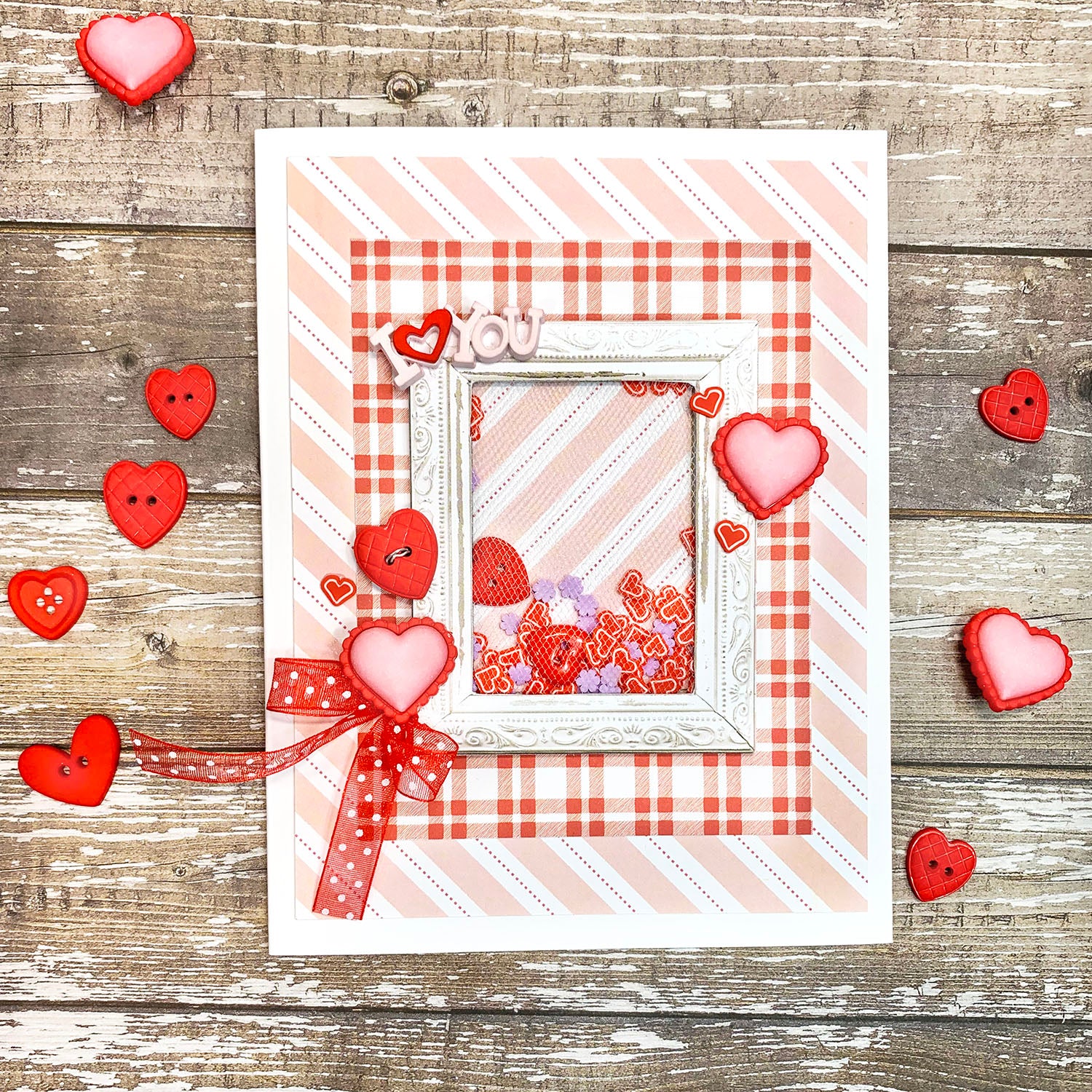 Heart Novelty Button Assortment
