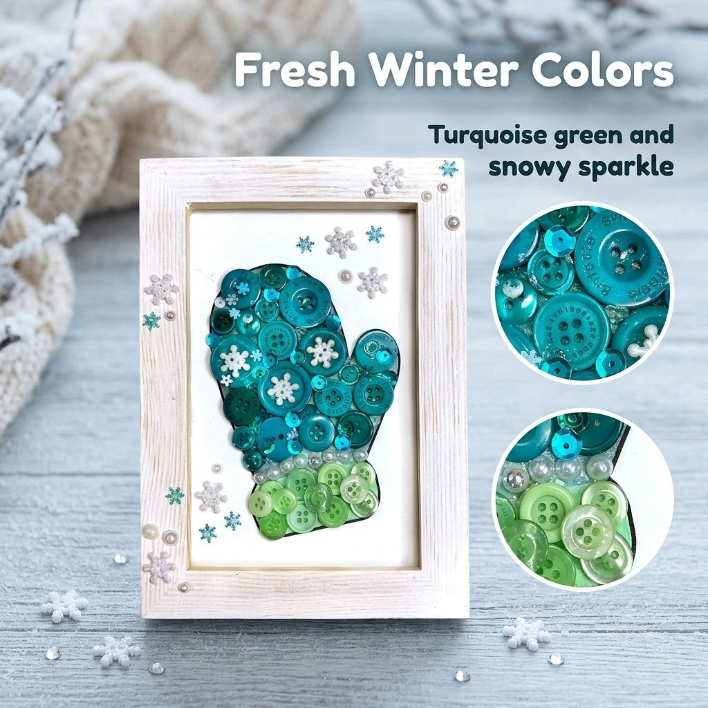 Mitten Frame DIY Craft Kit