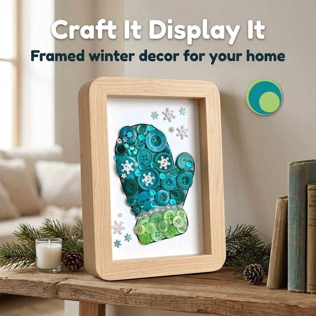 Mitten Frame DIY Craft Kit