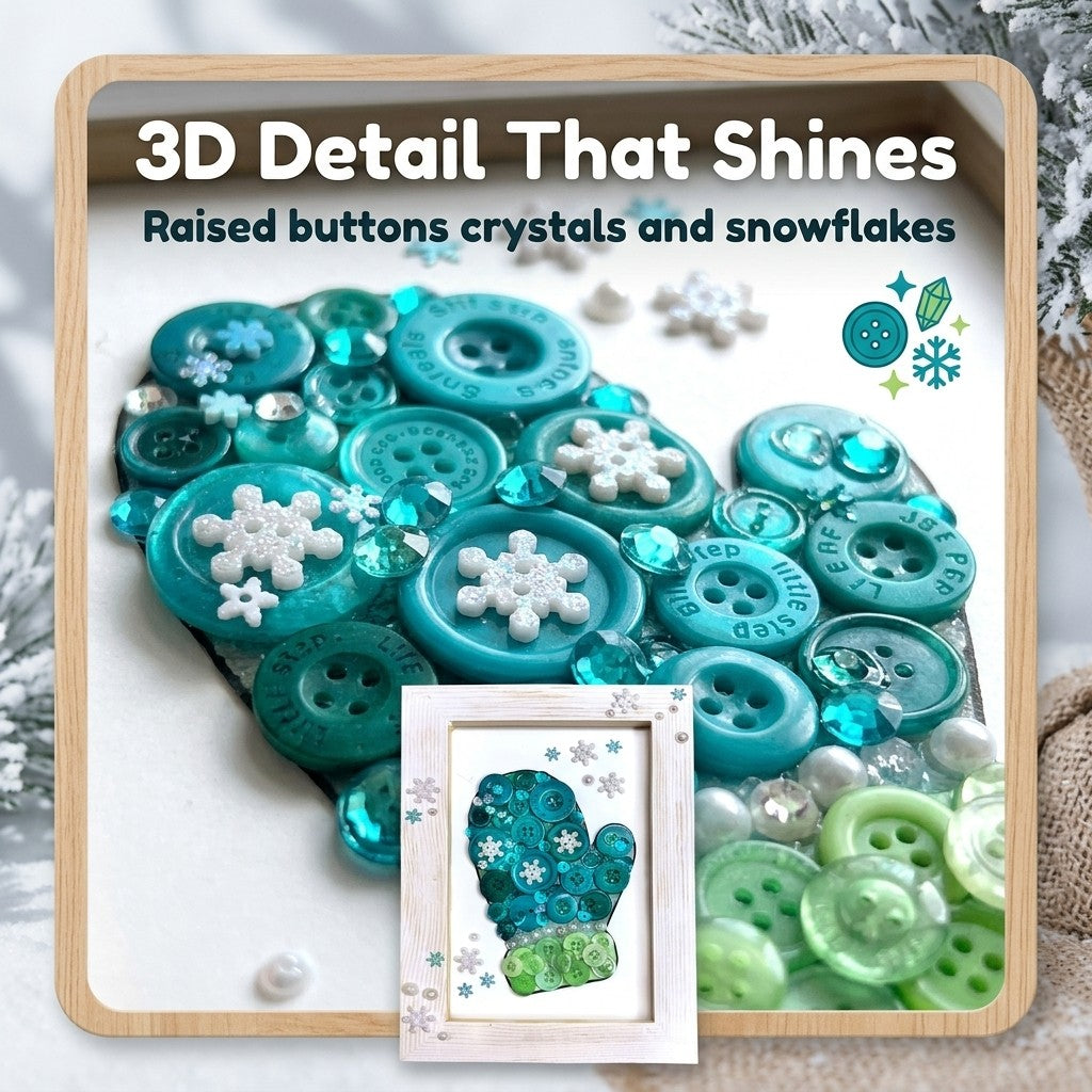 Mitten Frame DIY Craft Kit