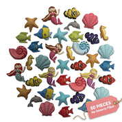 Under The Sea Button Novelty Button Assortment