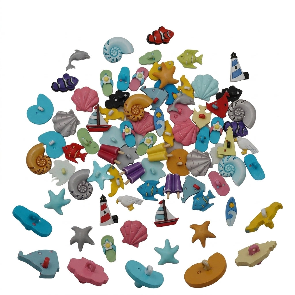 Summer Button Assortment