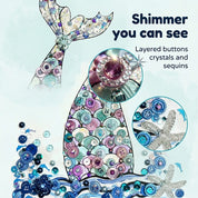 Mermaid Canvas DIY Craft Kit