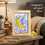 Love You to the Moon DIY Frame Craft Kit
