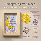 Love You to the Moon DIY Frame Craft Kit
