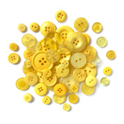 Flower Button Super Value Pack - 75 Buttons