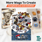 Pet Button Super Value Pack - 100 Buttons