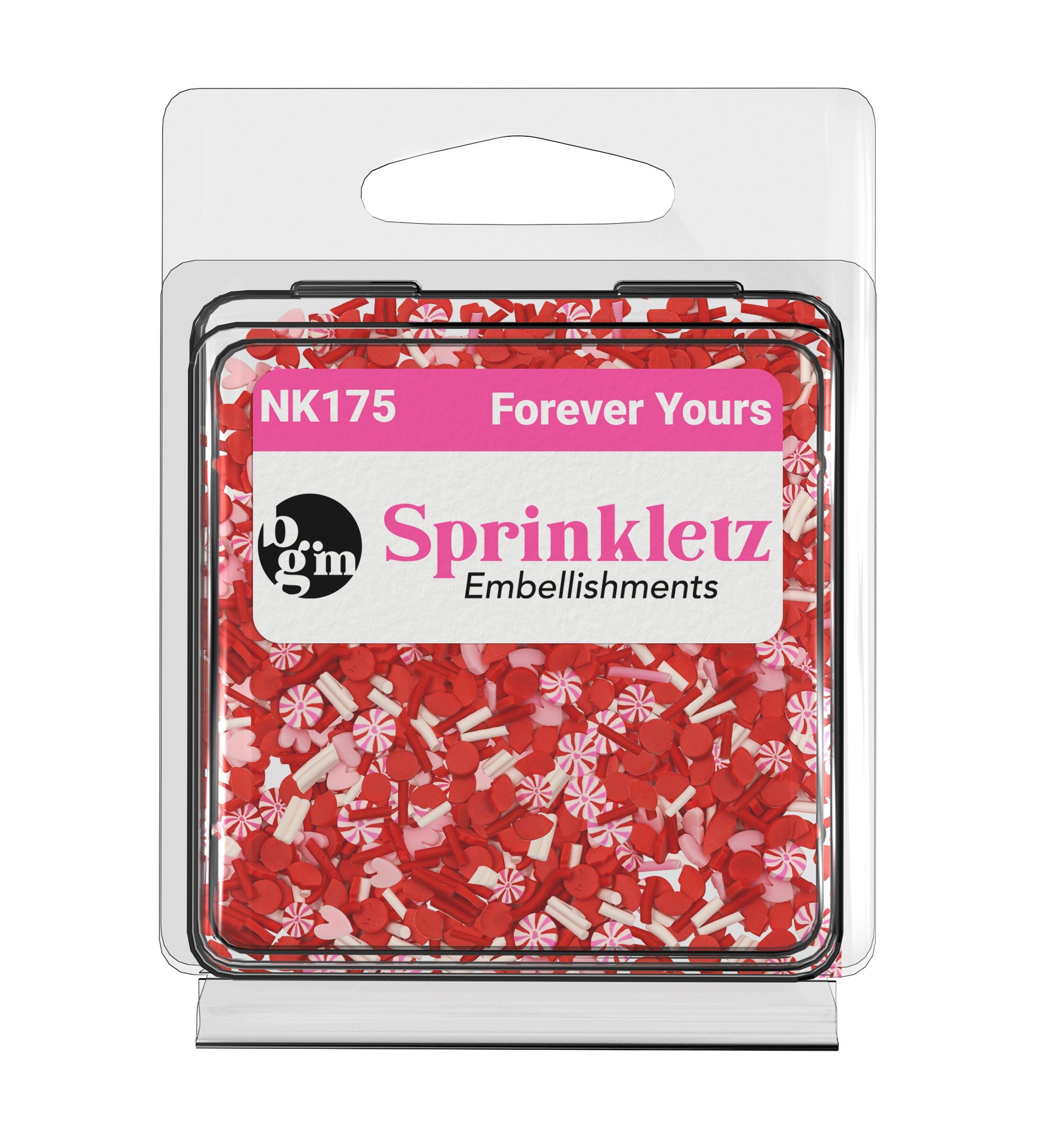 Buttons Galore Sprinkletz Embellishments 12G-Valentine Flowers