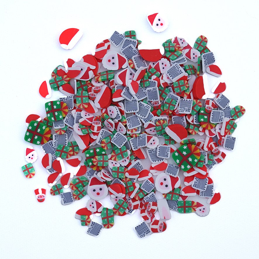 Dear Santa Sprinkletz™ | Polymer Clay Christmas Embellishments for Cra ...