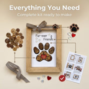 Dog Paw Frame DIY Craft Kit