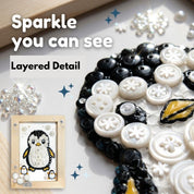 Penguin Frame DIY Craft Kit