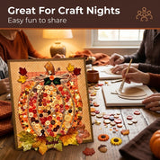 Pumpkin Canvas Craft Kit – Fall DIY Home Décor Project