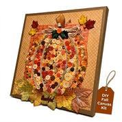Pumpkin Canvas Craft Kit – Fall DIY Home Décor Project