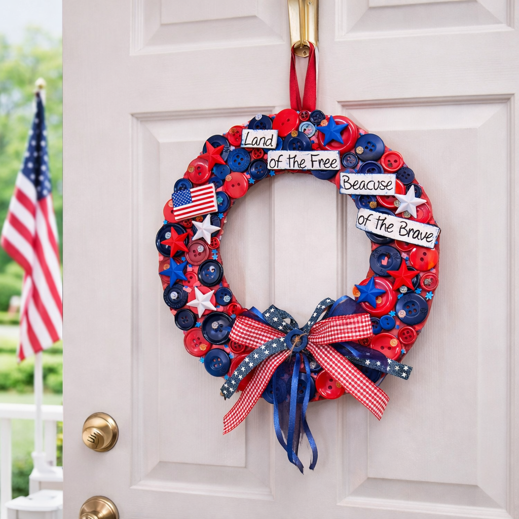 Patriotic Wreath DIY Craft Kit