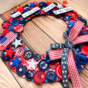 Patriotic Wreath DIY Craft Kit